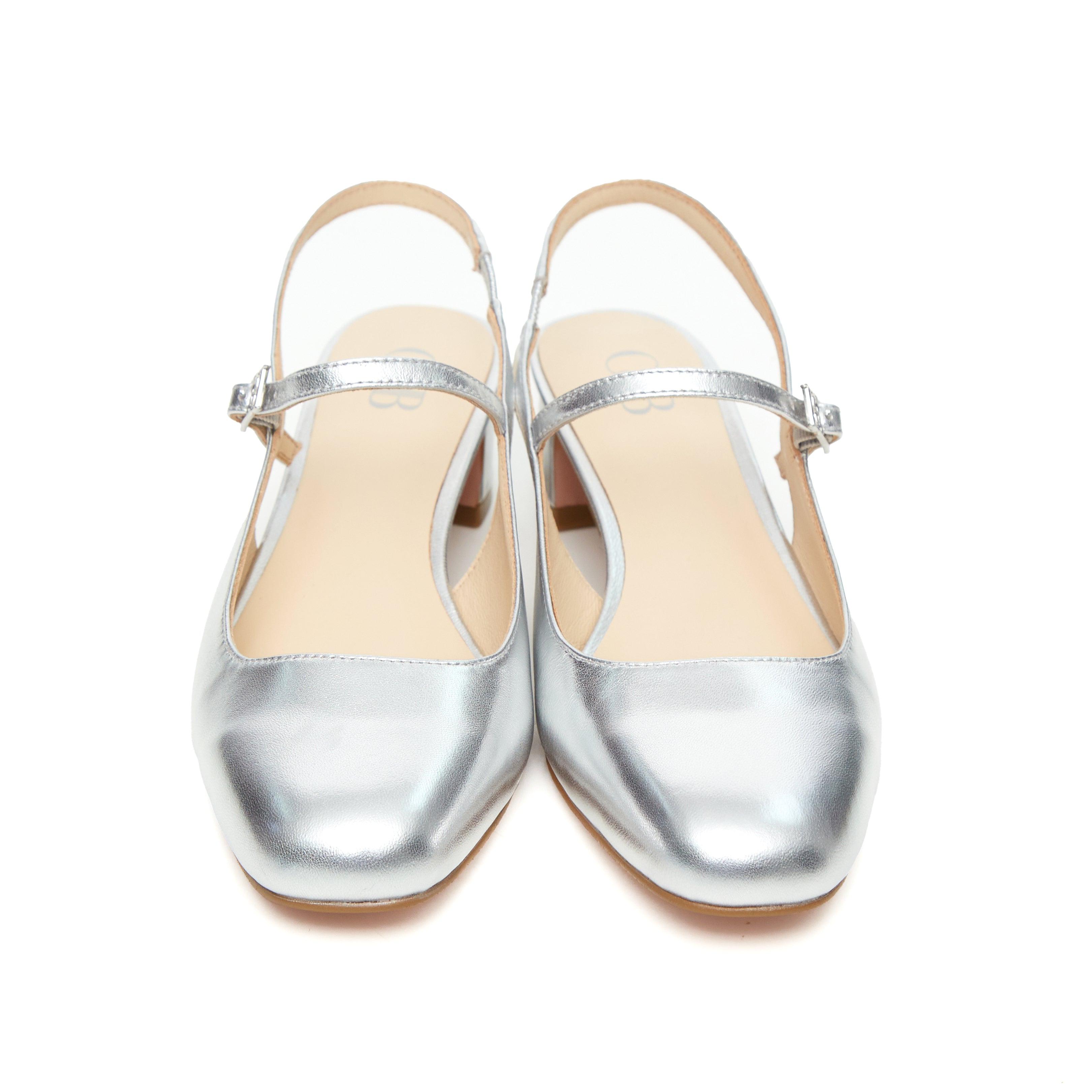 SUSANNE HEELS IN SILVER