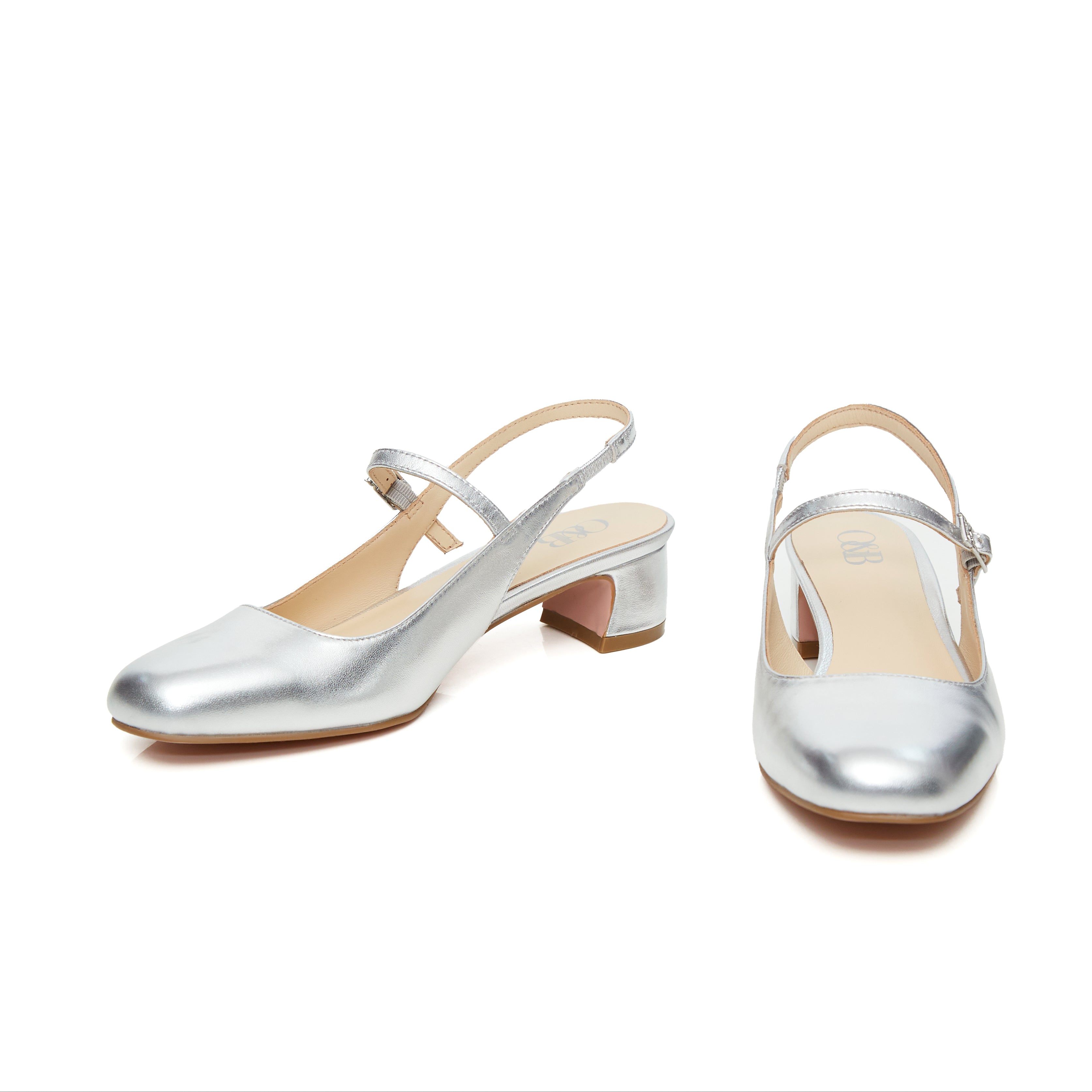 SUSANNE HEELS IN SILVER