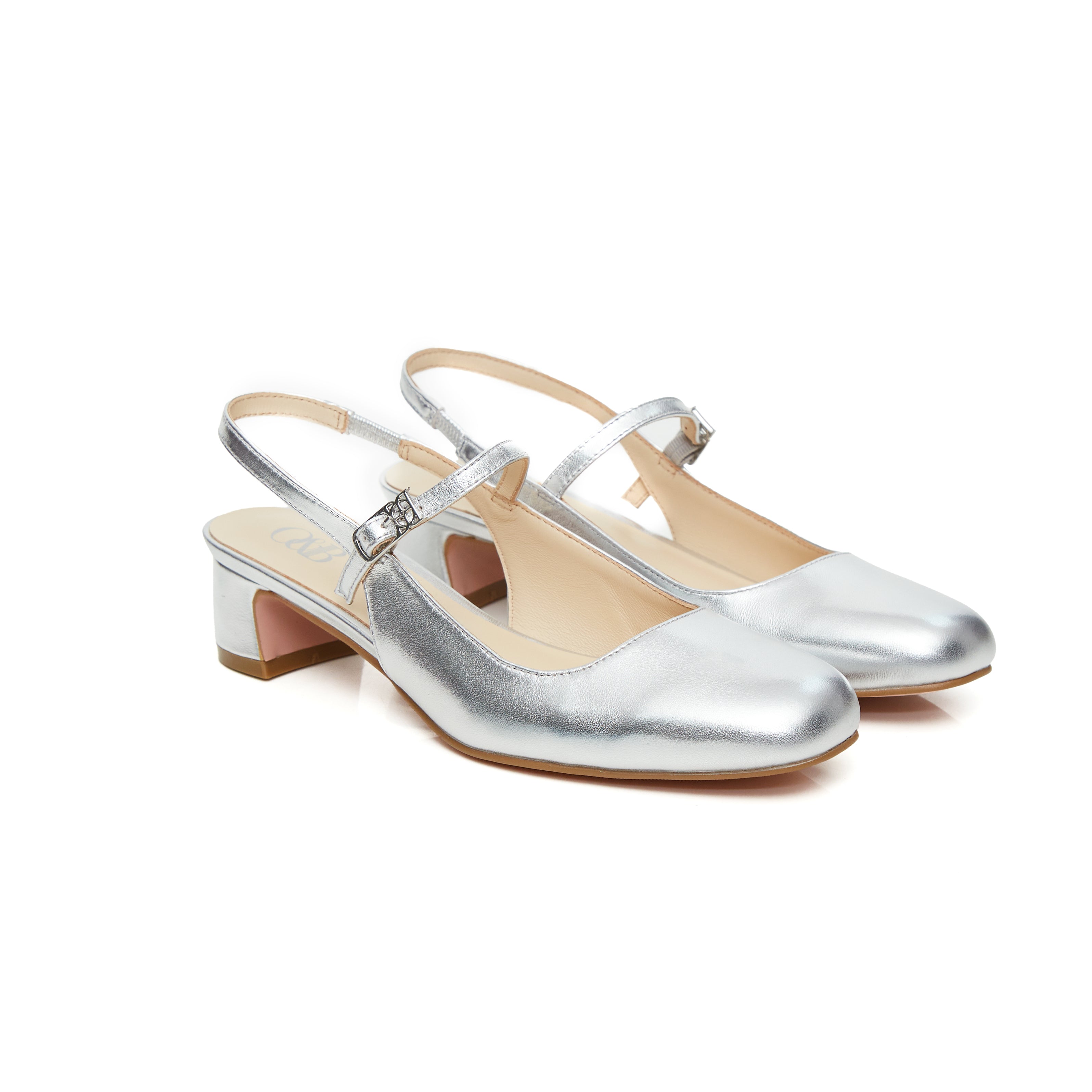 SUSANNE HEELS IN SILVER