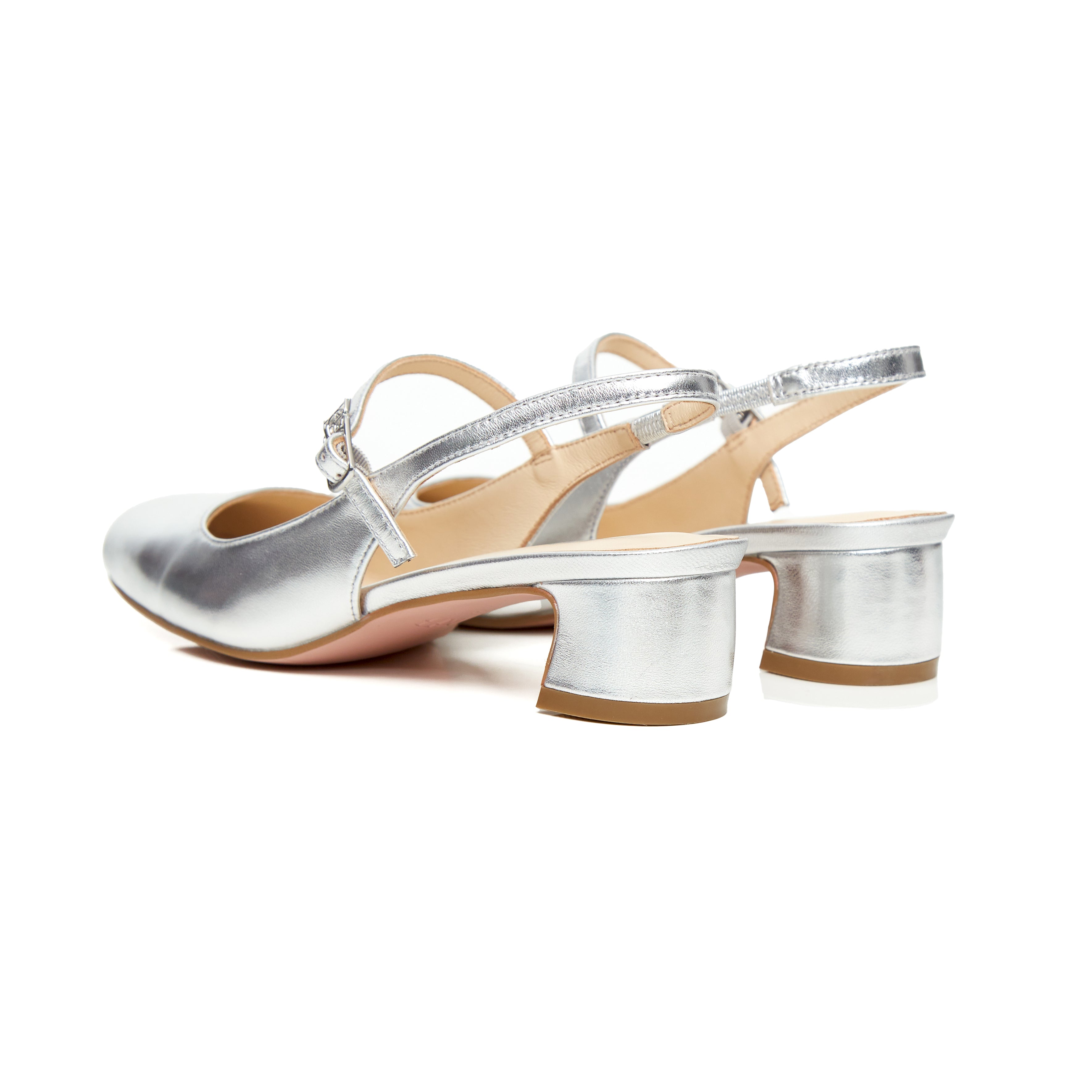 SUSANNE HEELS IN SILVER