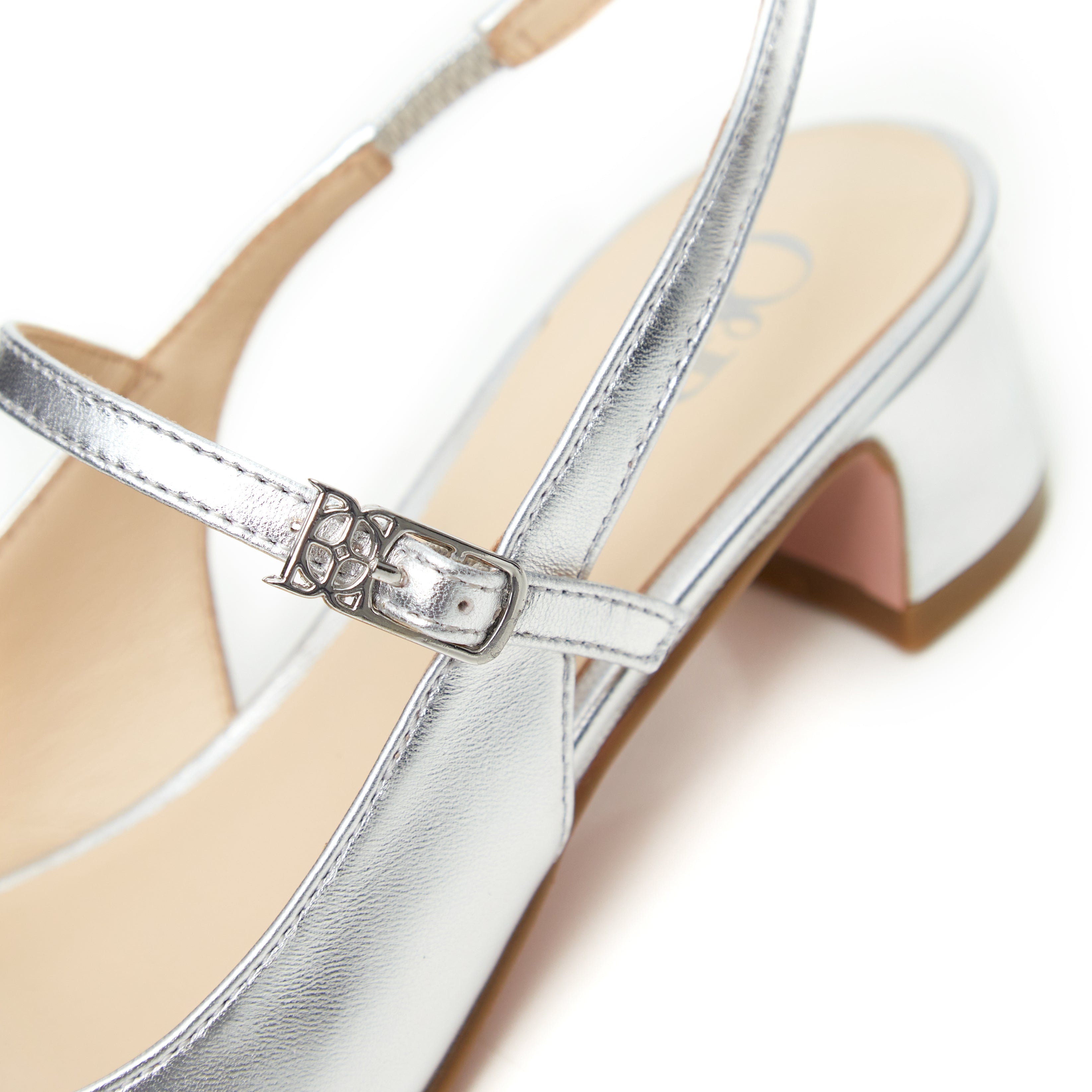 SUSANNE HEELS IN SILVER