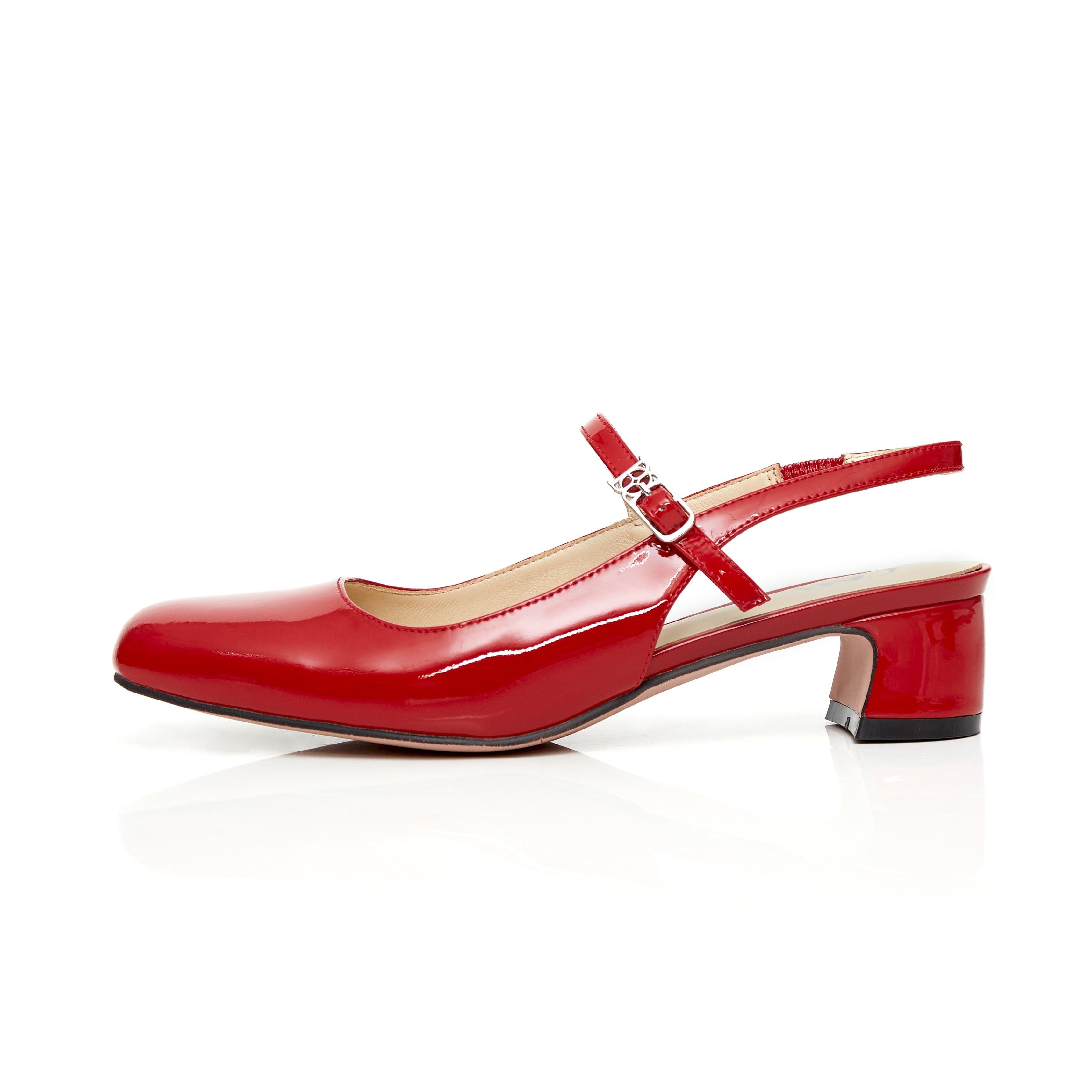 SUSANNE HEELS IN THE ORIGINAL RED
