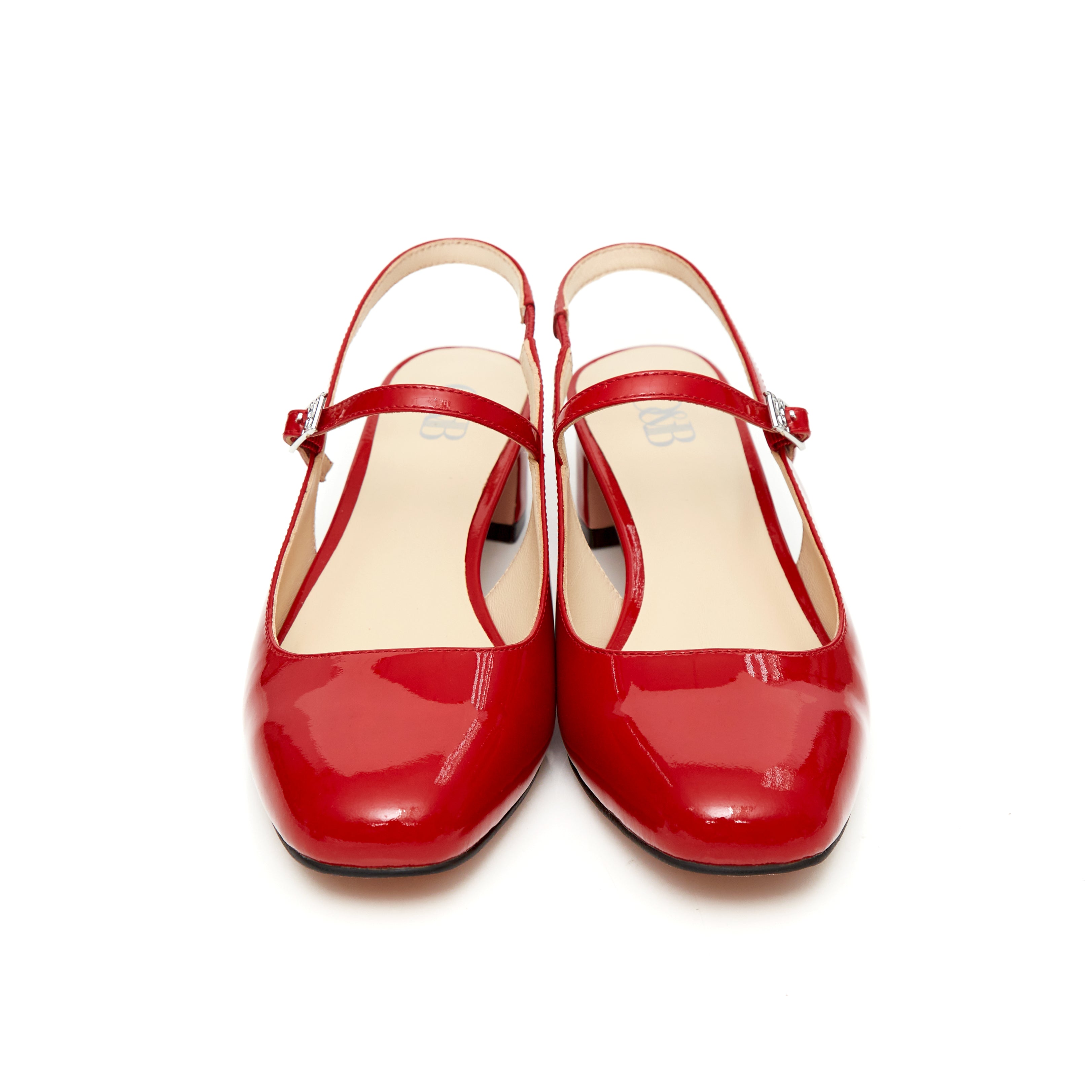SUSANNE HEELS IN THE ORIGINAL RED