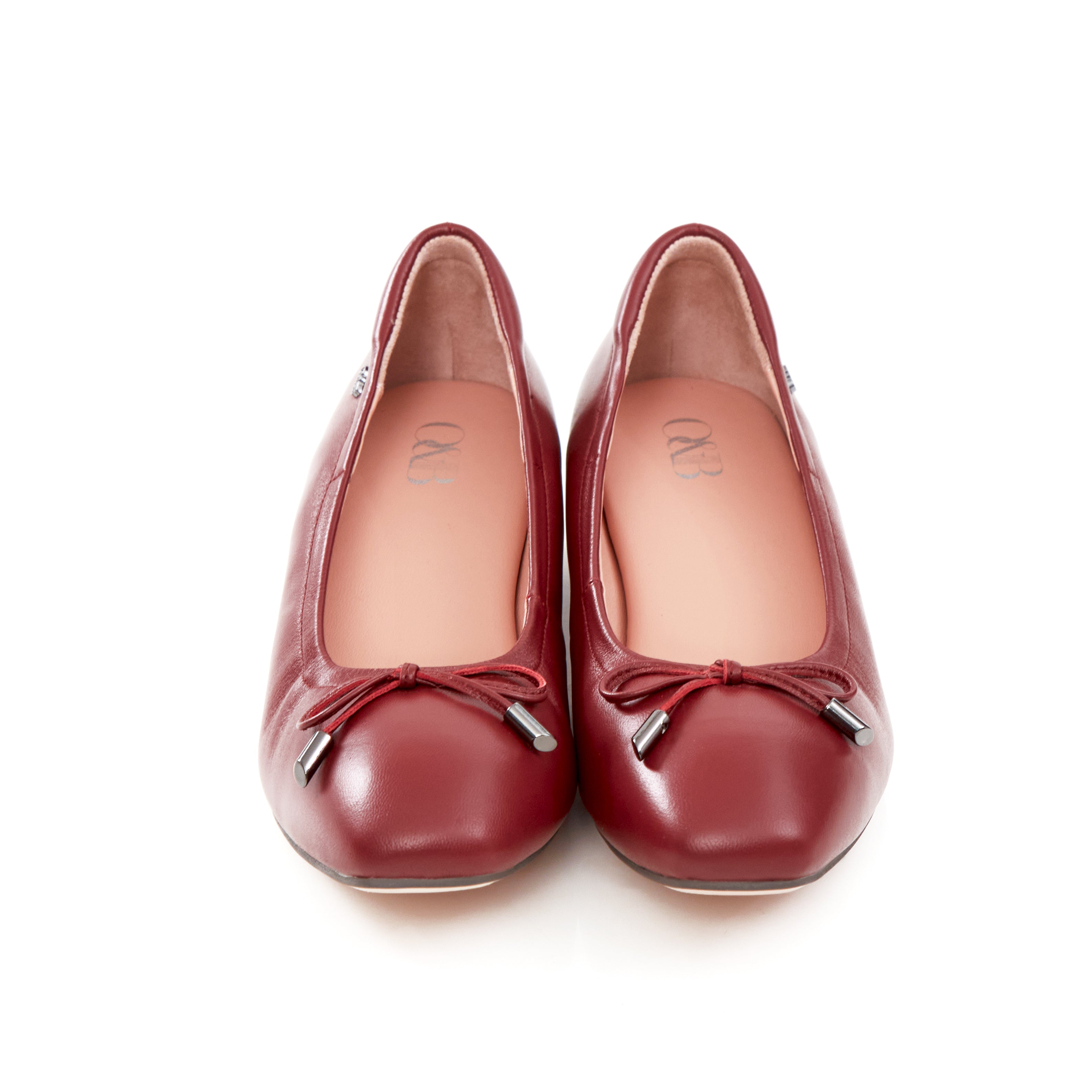 Audrey Classic Heels in Burgundy