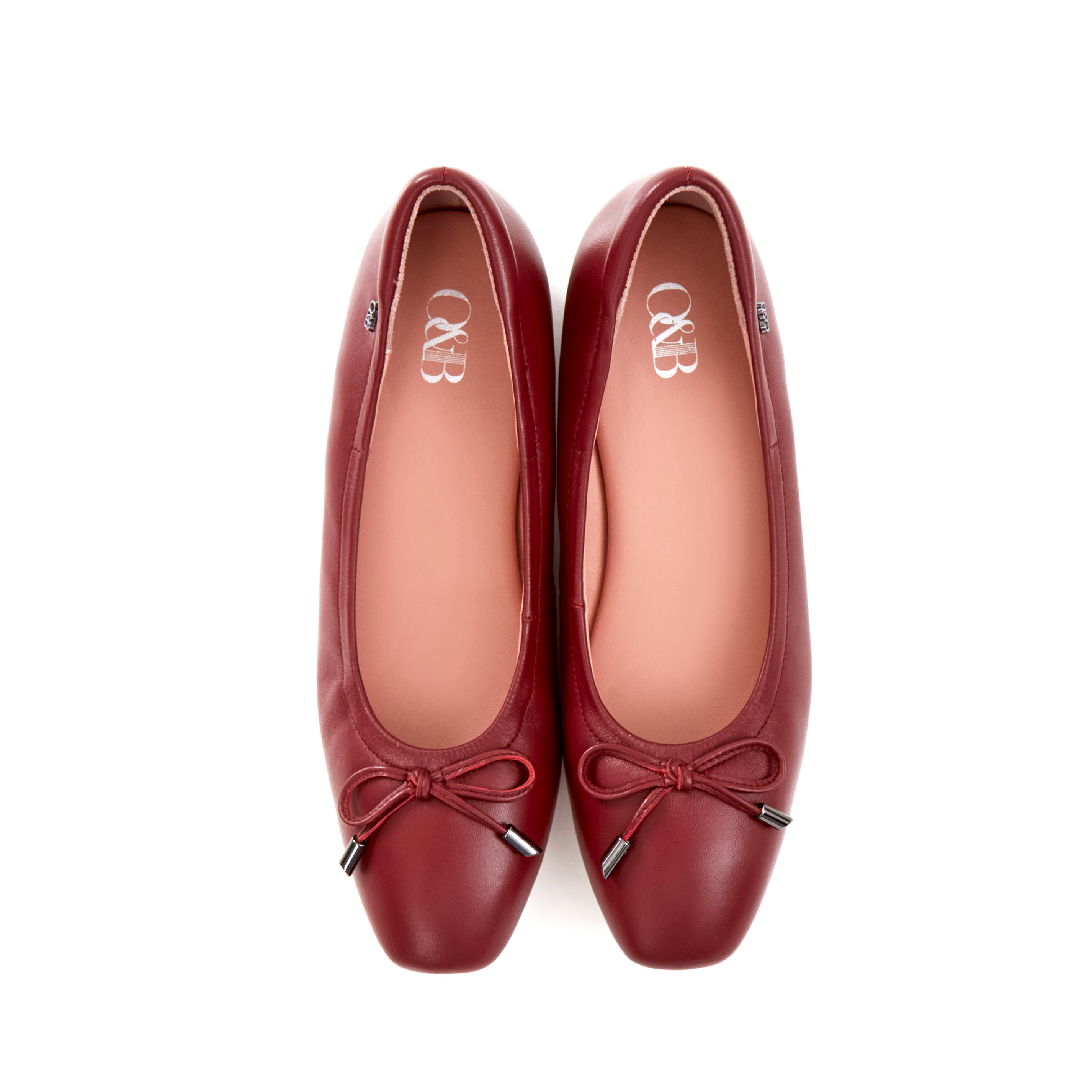 Audrey Classic Heels in Burgundy