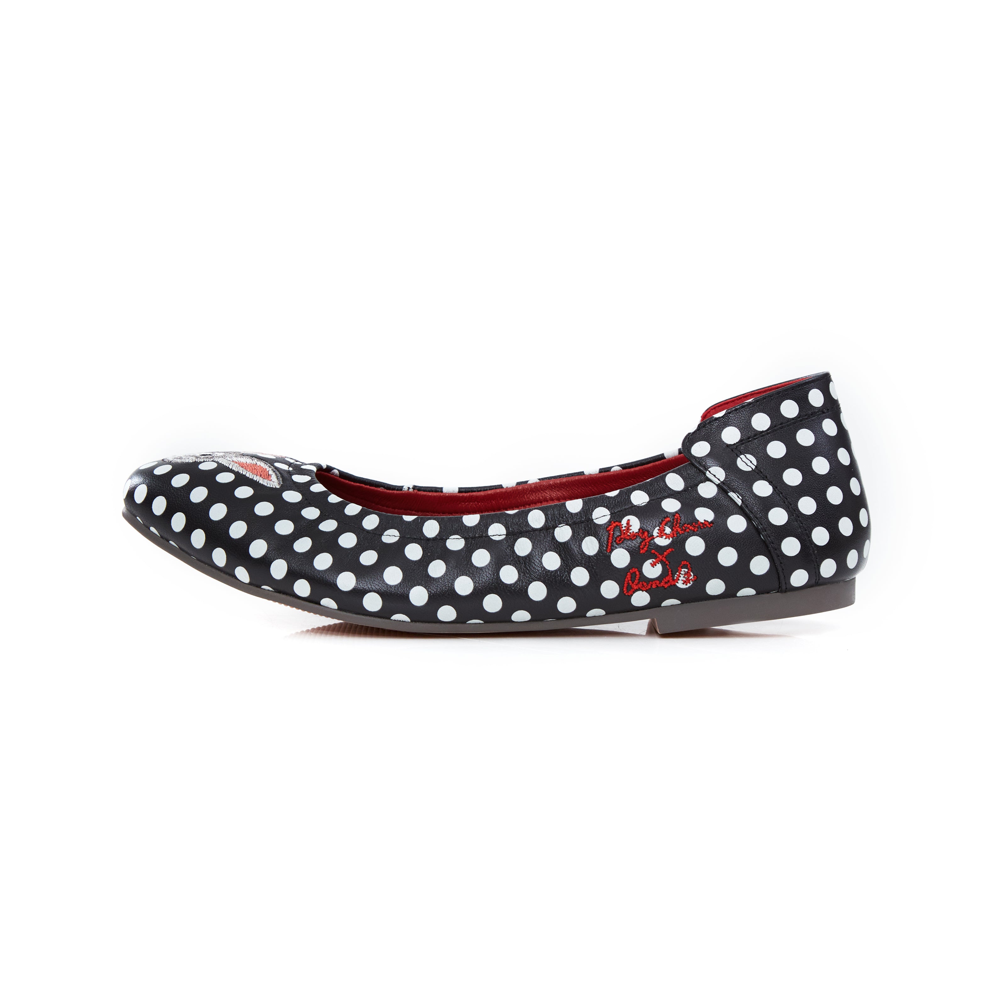 Audrey Friend Holiday in Robin Dot Black