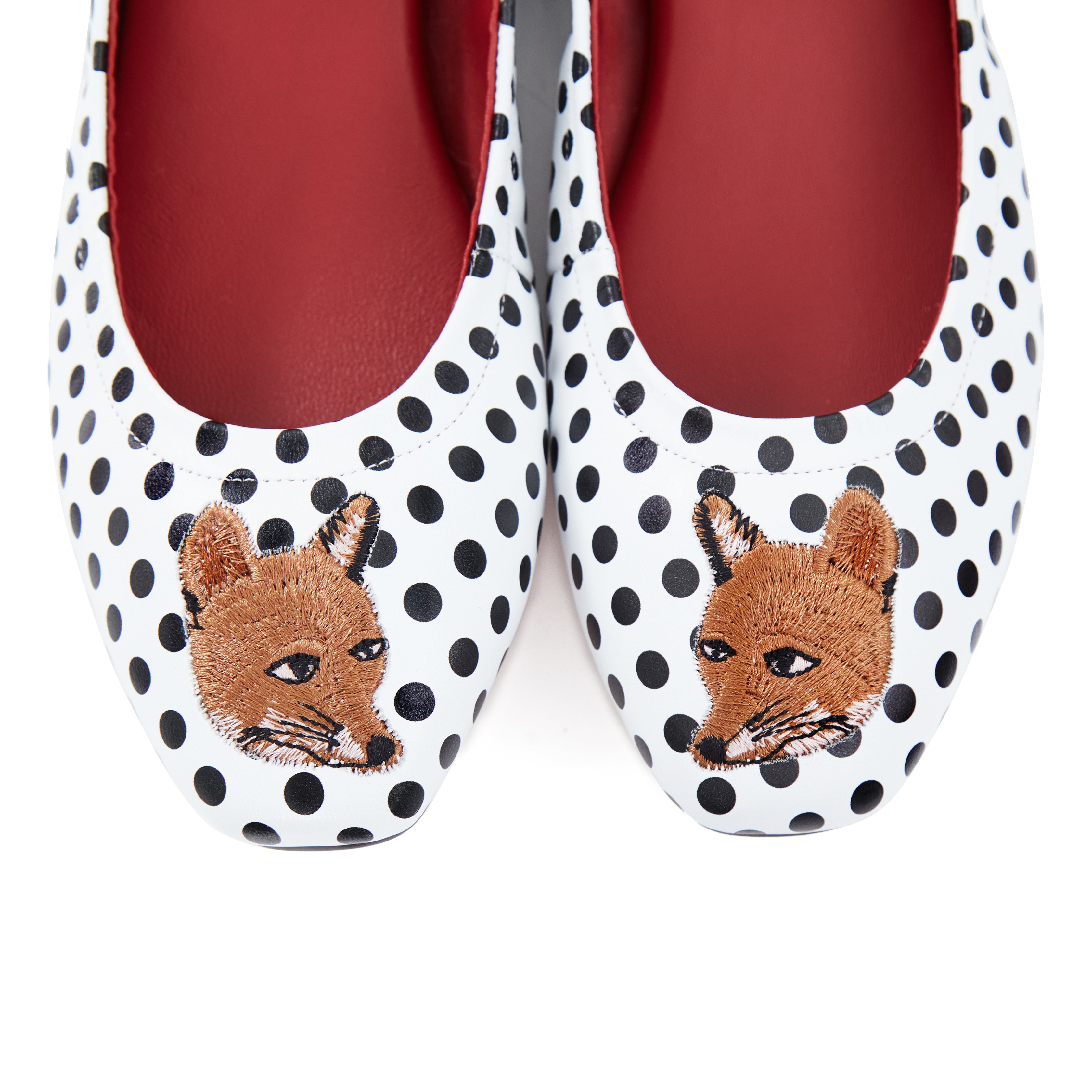 Audrey Friend Holiday in Mr.Fox Dot White
