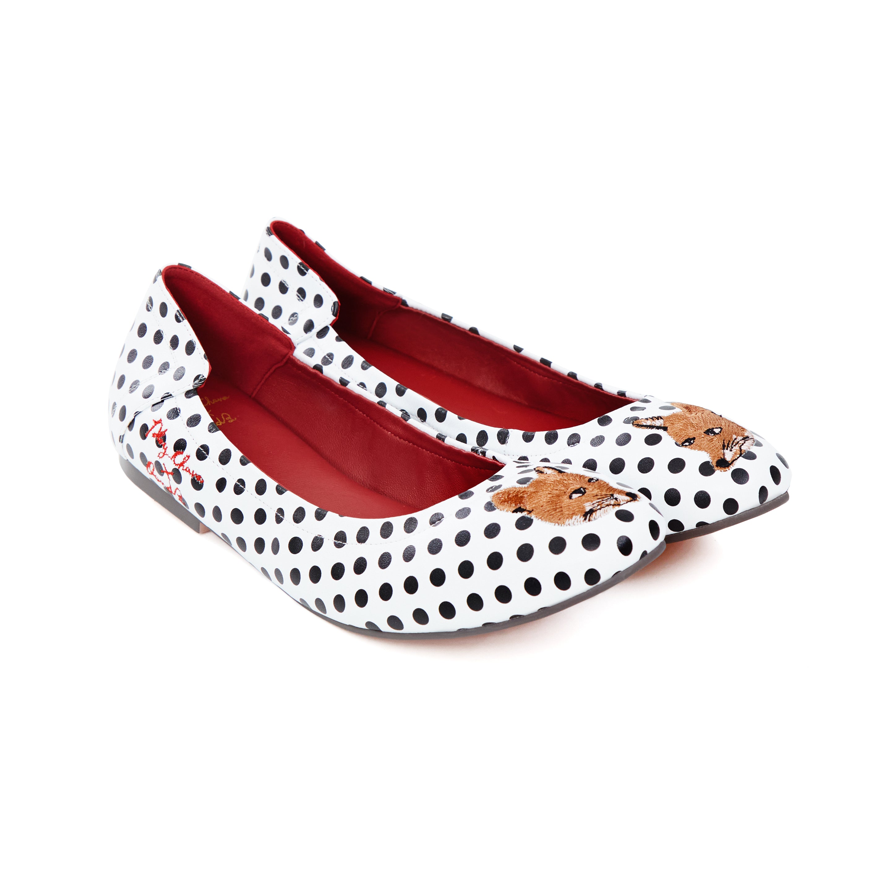 Audrey Friend Holiday in Mr.Fox Dot White