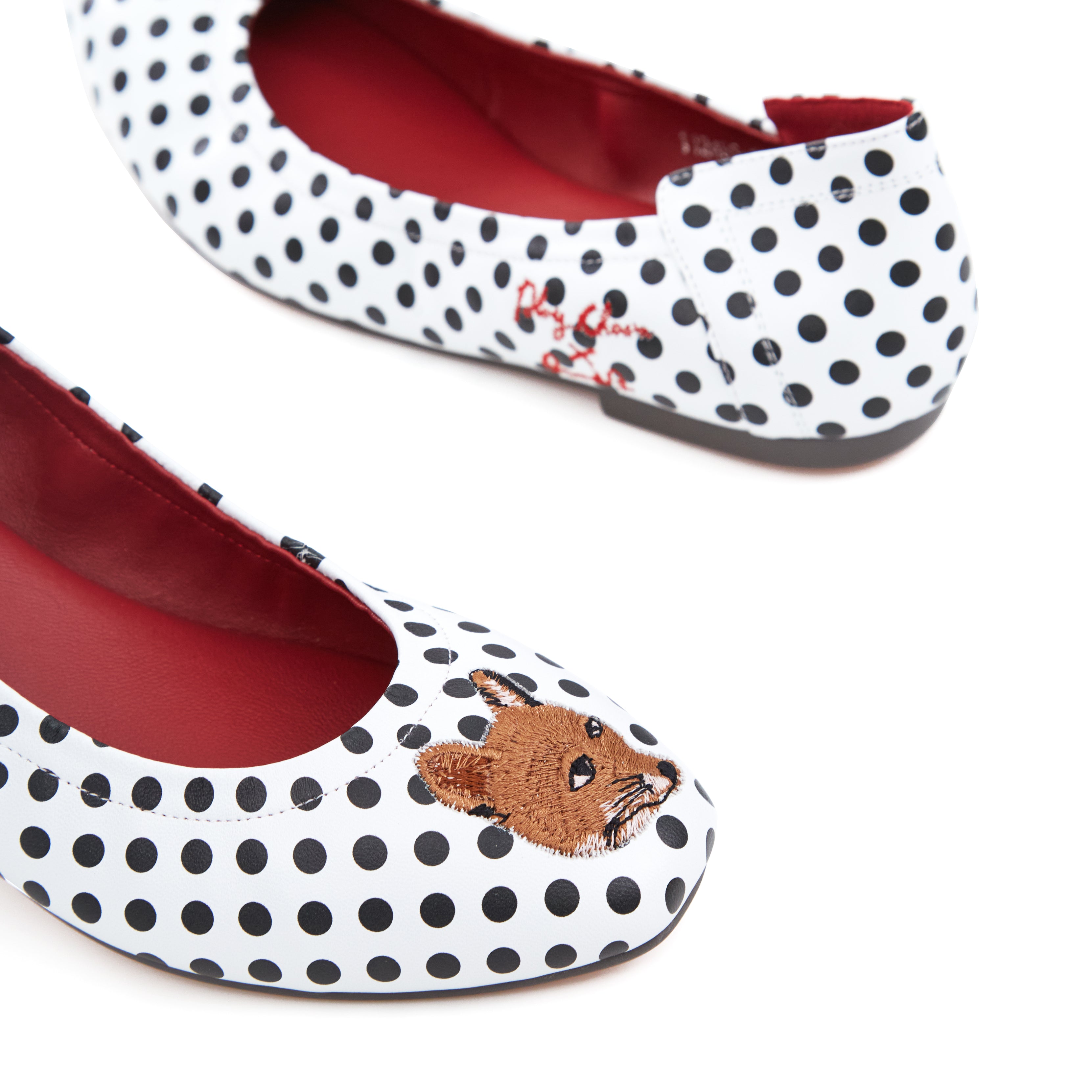 Audrey Friend Holiday in Mr.Fox Dot White