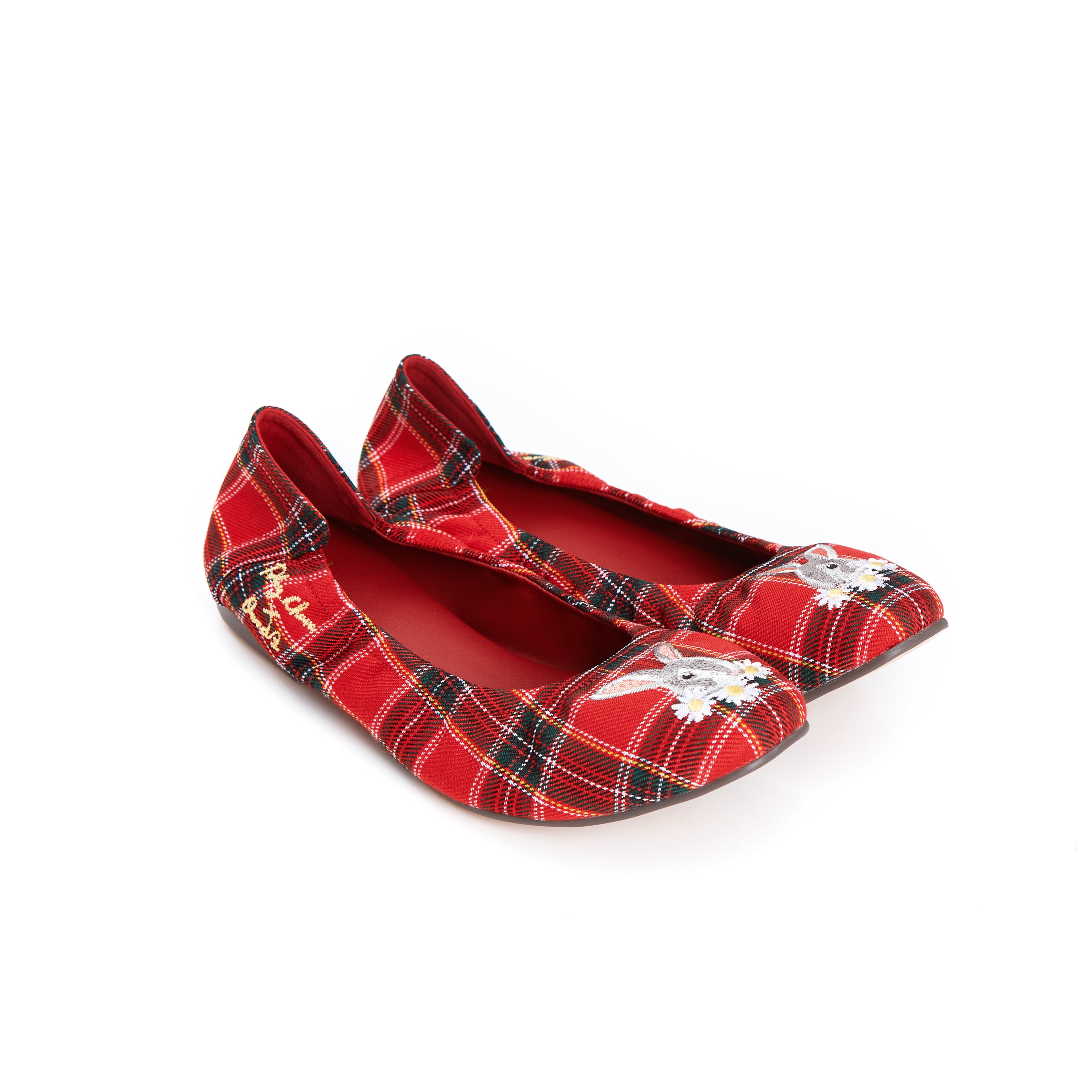 Audrey Friend Holiday in Robin Daisy Tartan