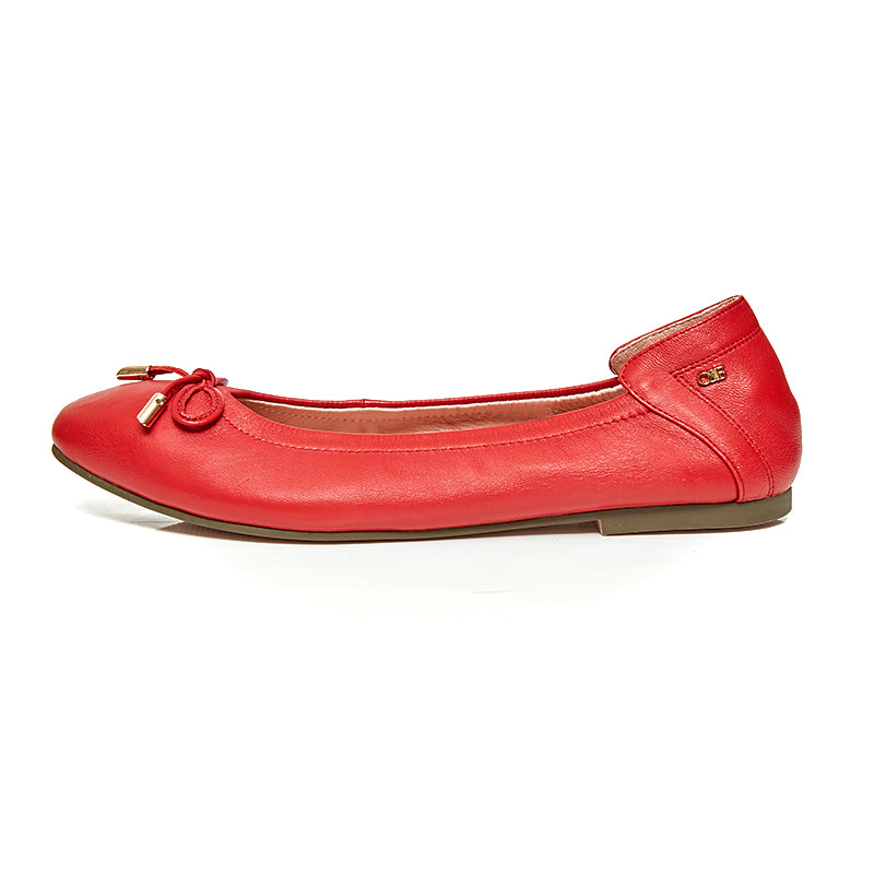 Audrey Comfy in Cherry Red