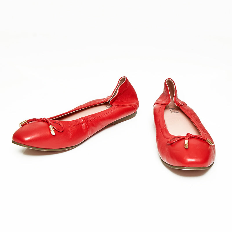Audrey Comfy in Cherry Red