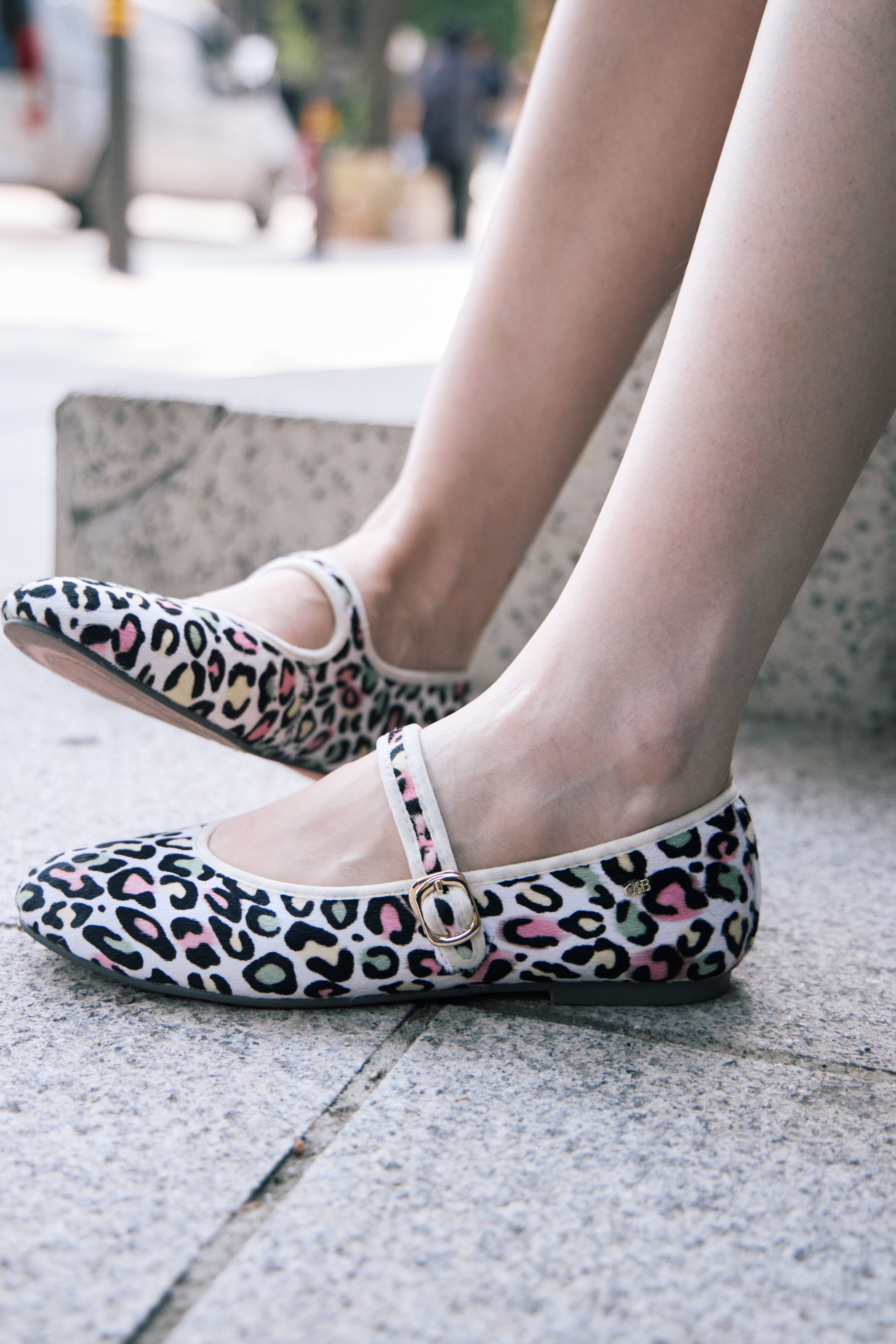 Pony Flats In Rainbow Leopard