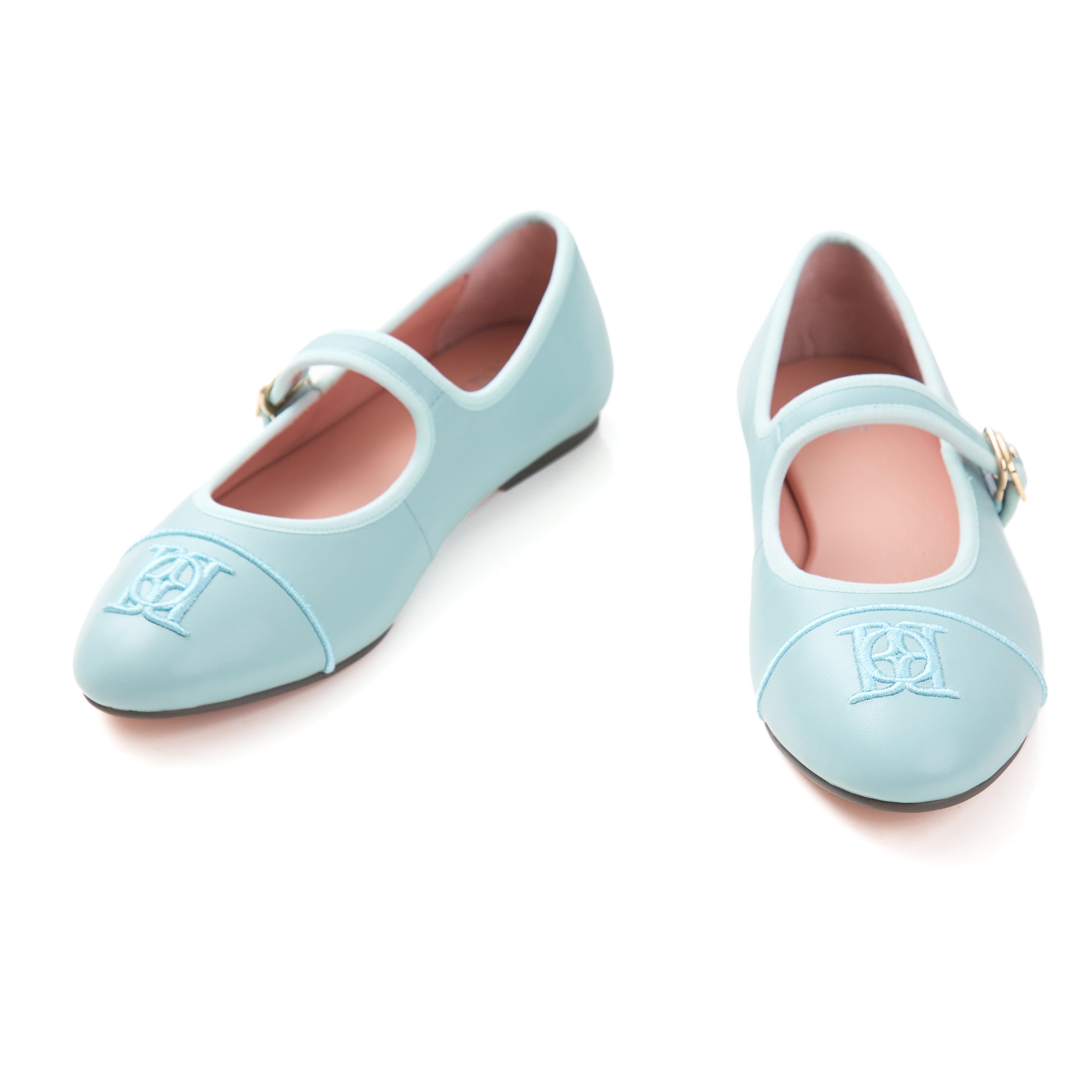 Mary Flats in Blue Turquoise