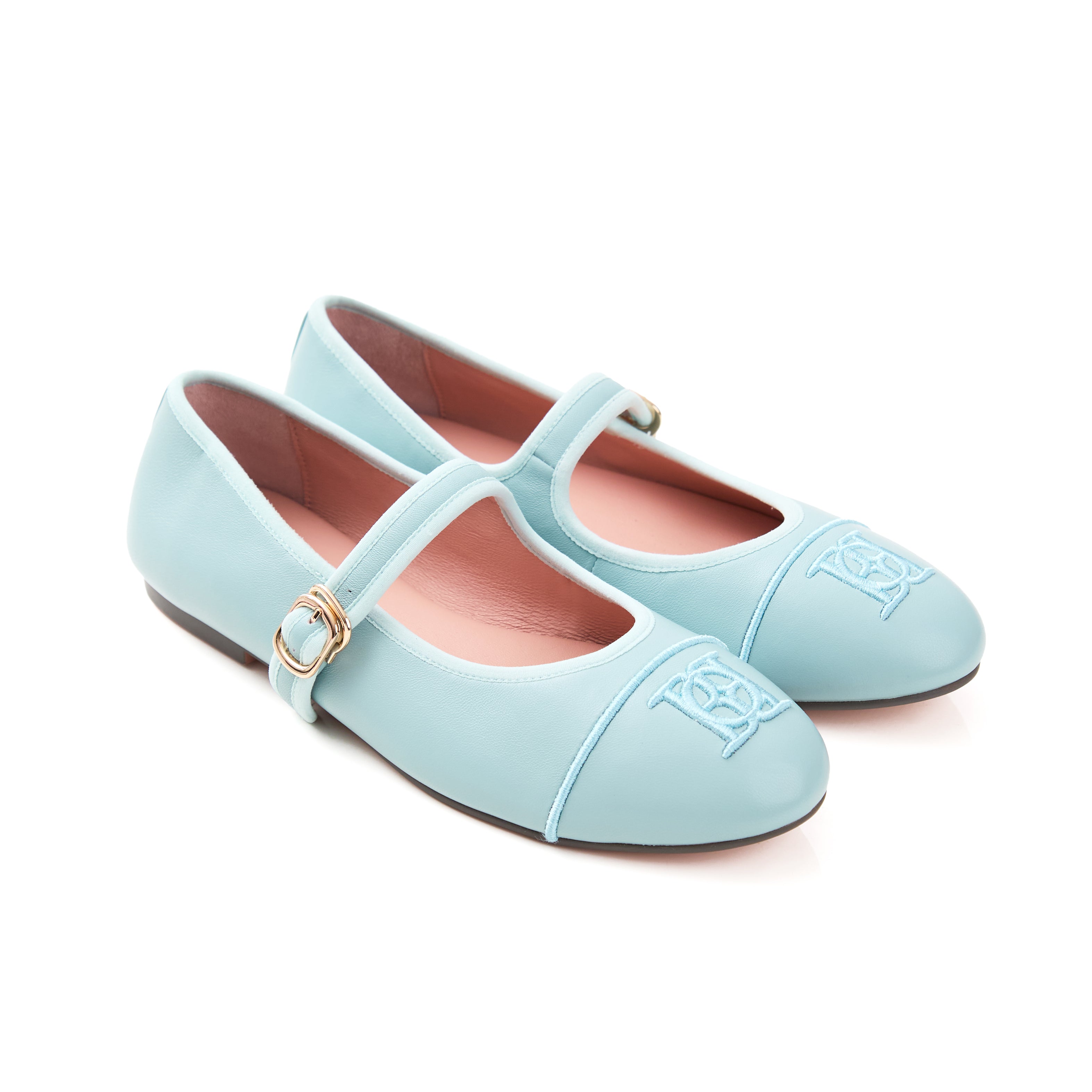 Mary Flats in Blue Turquoise