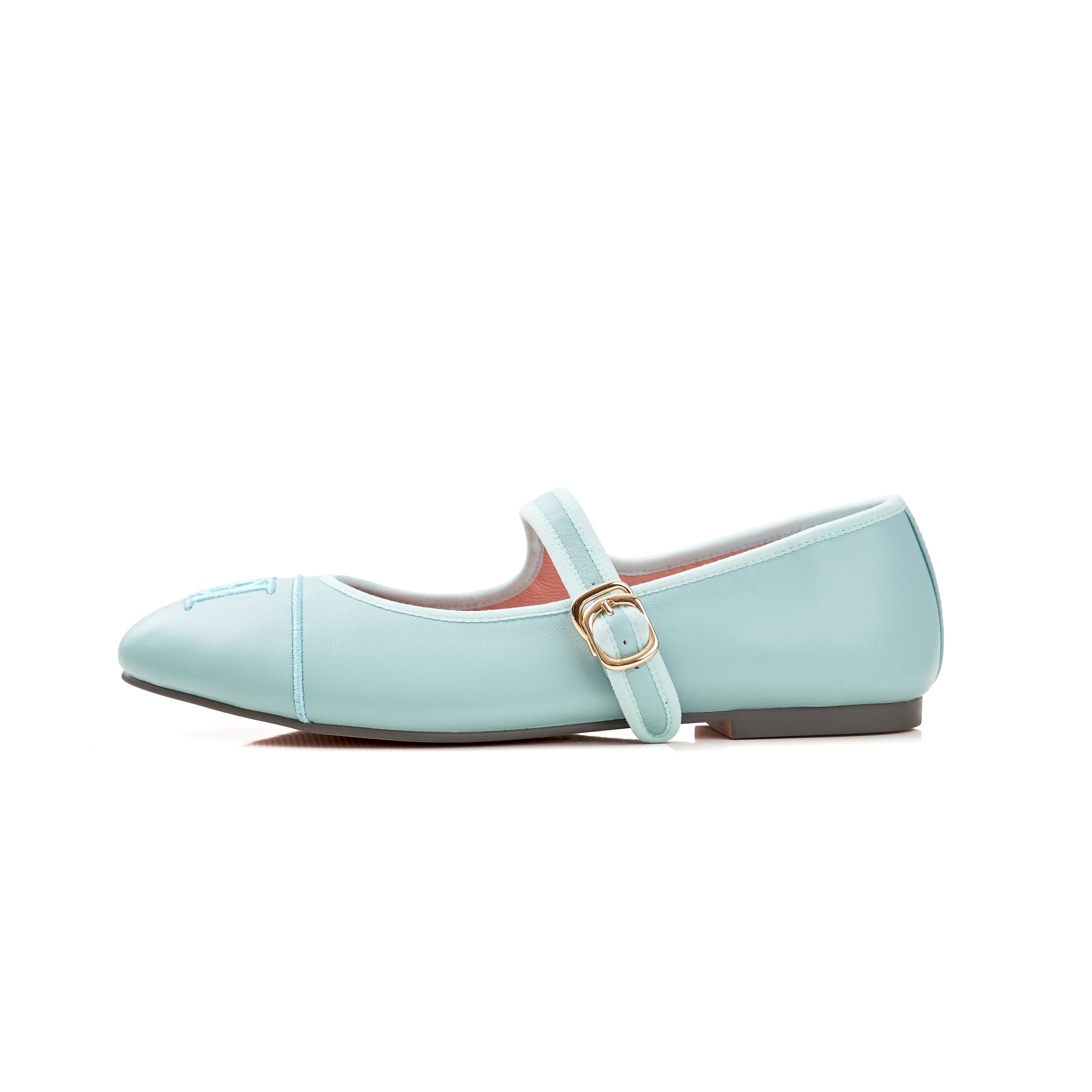 Mary Flats in Blue Turquoise