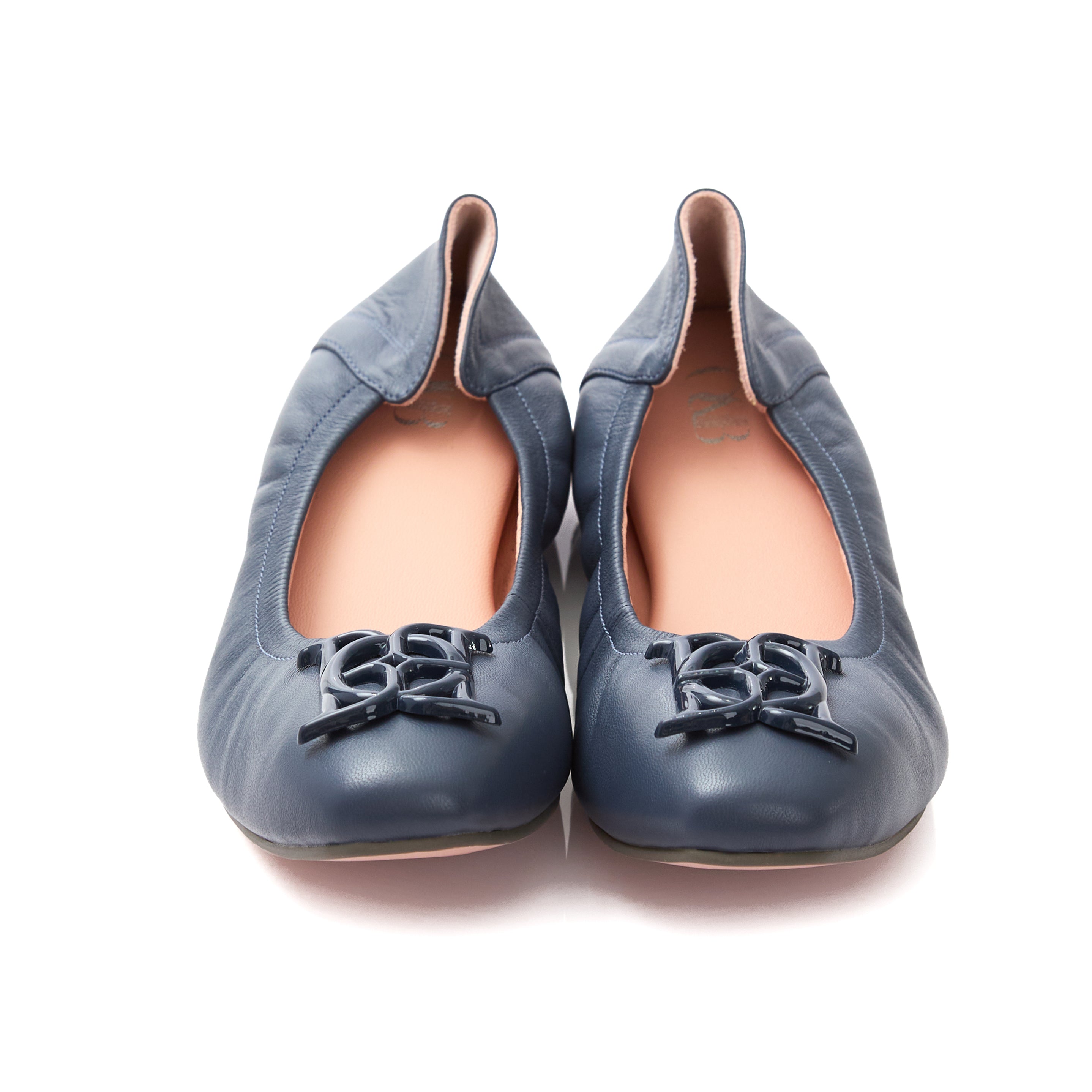 Audrey Marshmallow In Denim Blue