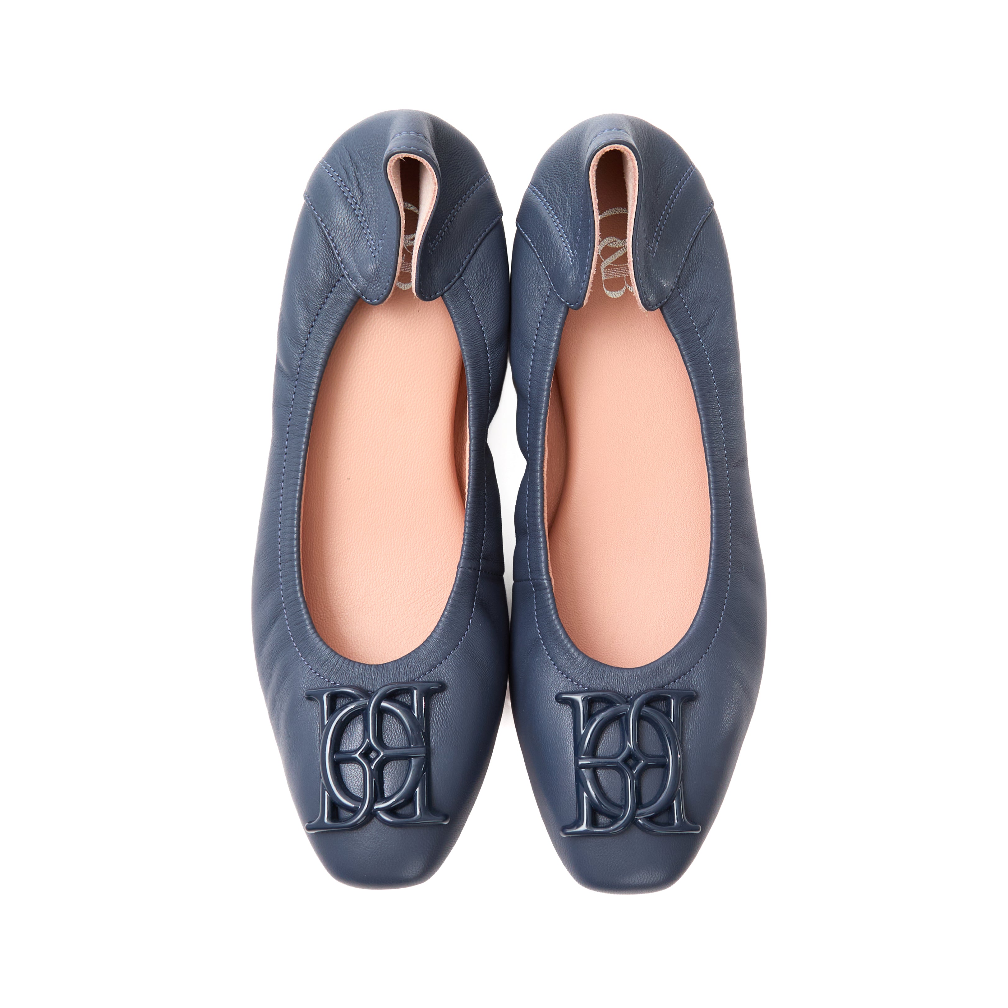 Audrey Marshmallow In Denim Blue