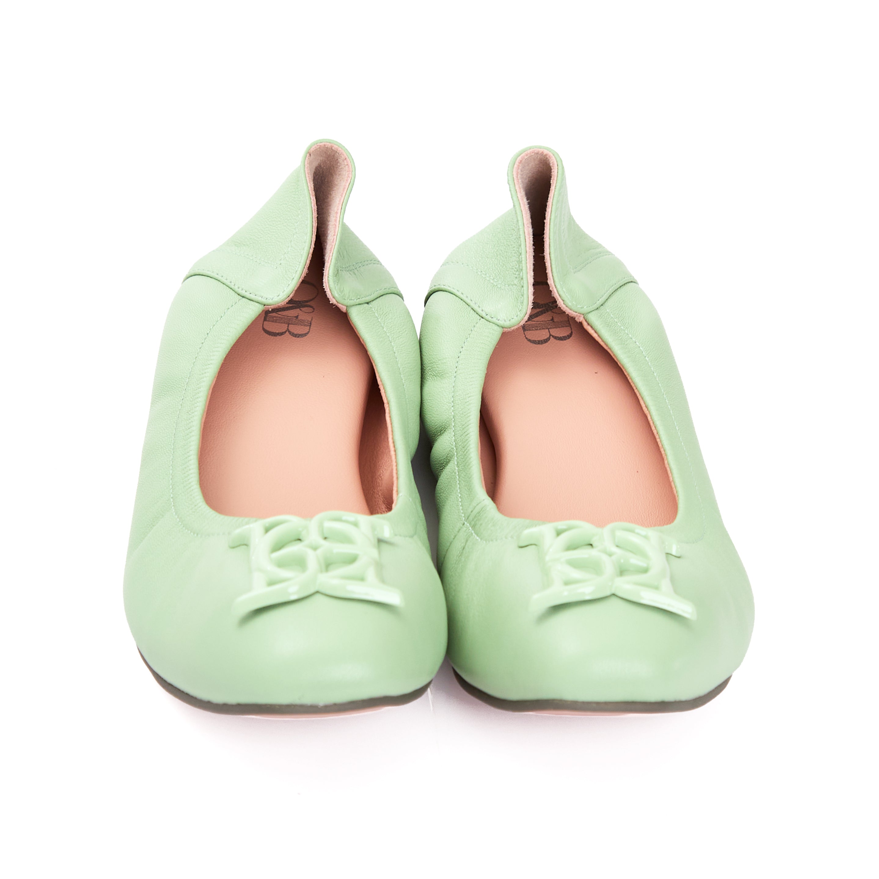 Audrey Marshmallow In Pistachio Green