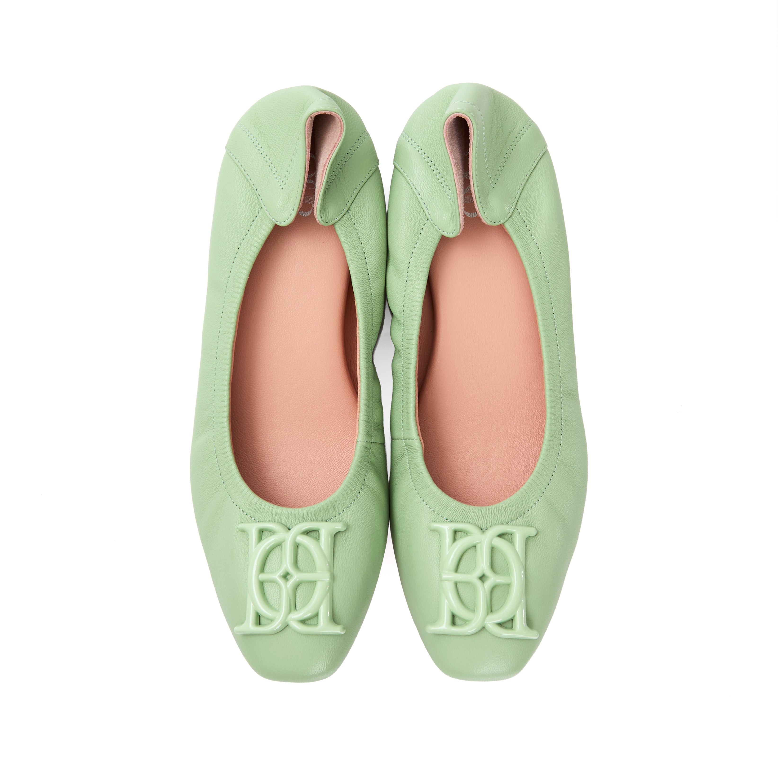 Audrey Marshmallow In Pistachio Green