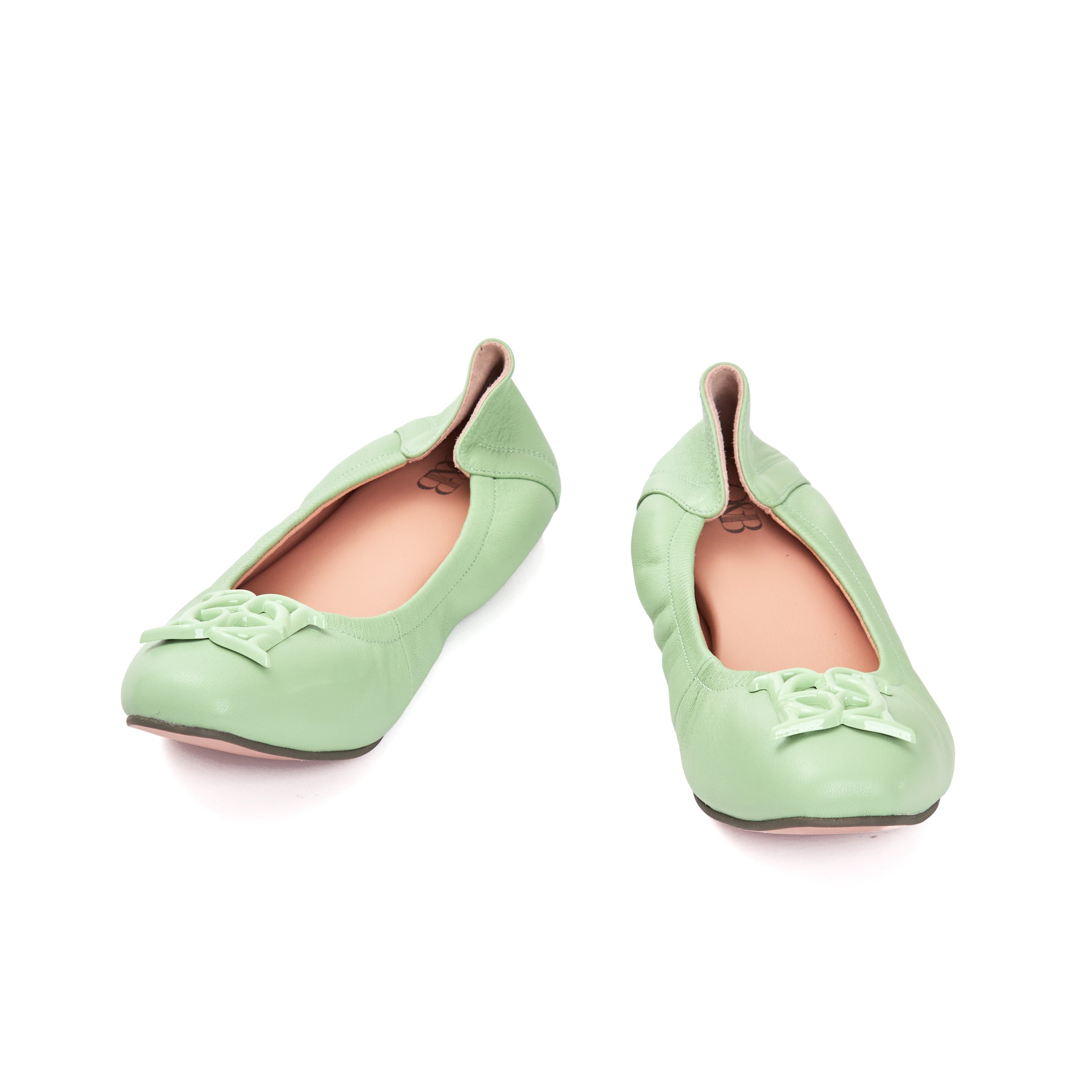 Audrey Marshmallow In Pistachio Green
