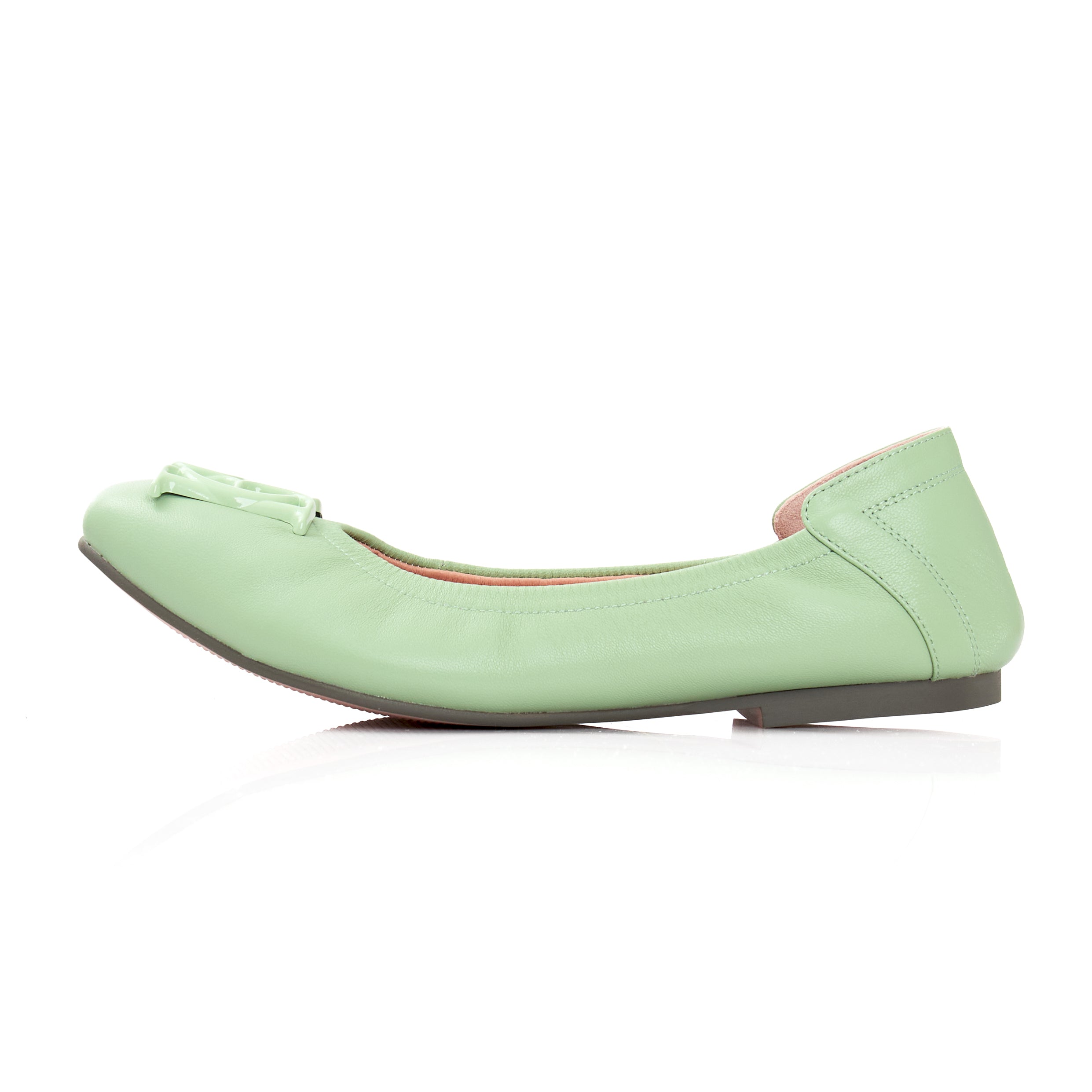 Audrey Marshmallow In Pistachio Green