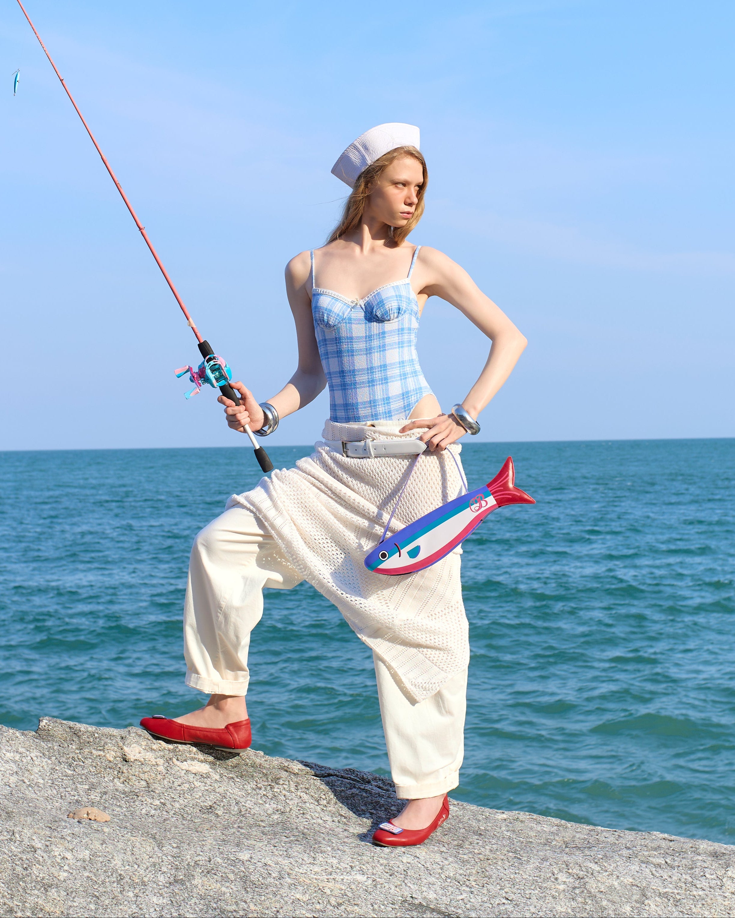 Audrey Caparica In Lisbon Red