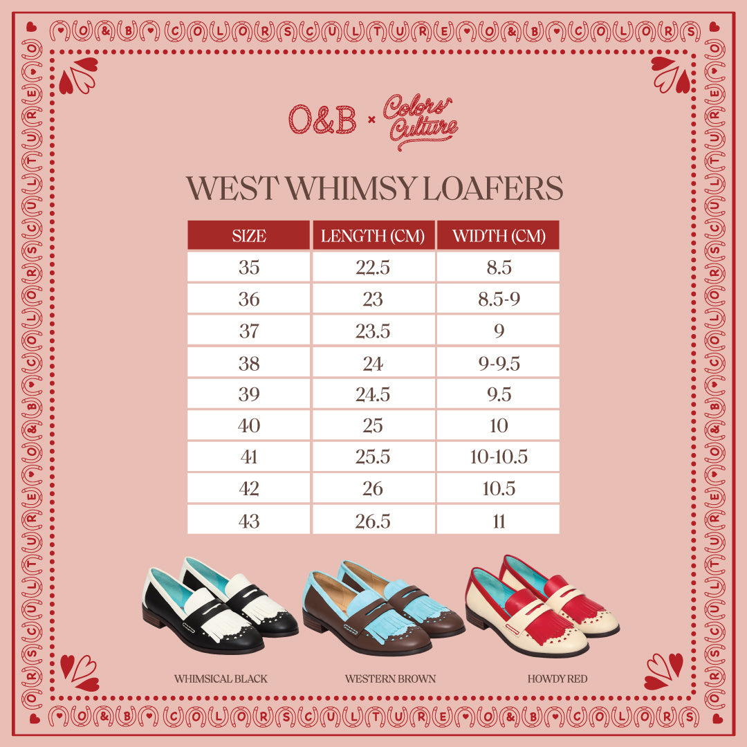 WEST WHIMSY LOAFERS IN WESTERN BROWN